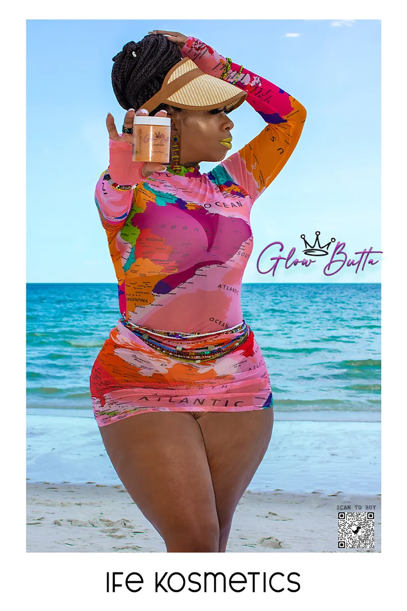 SJRIMAGES - Brand photography – Glow Butta beach product shoot