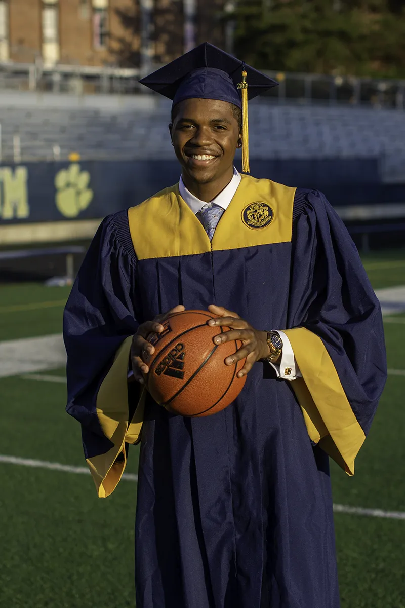 Graduation portrait by SJRIMAGES – outdoor cap and gown session